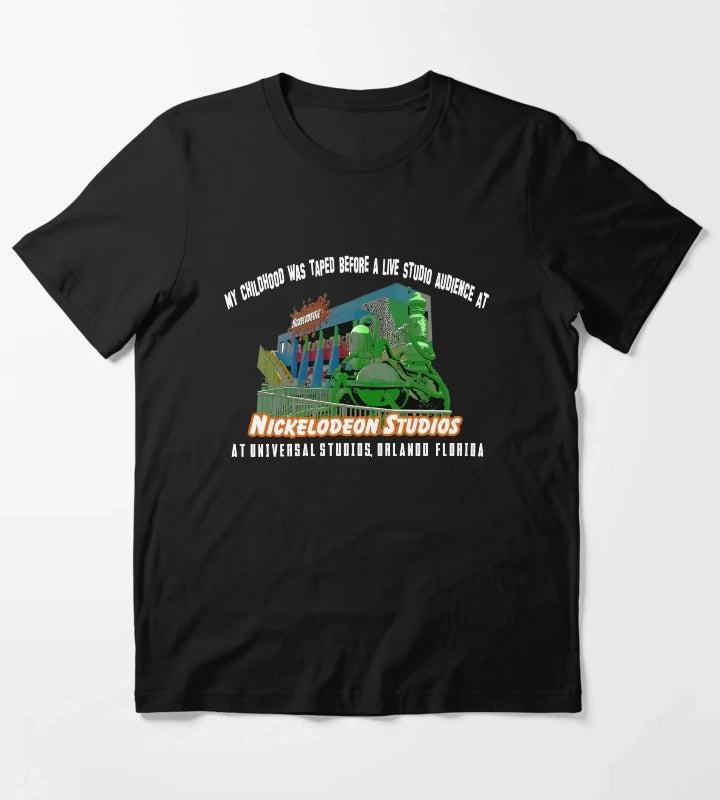 90s Taped Before A Live Studio Audience Nickelodeon Studios Tribute T-Shirt