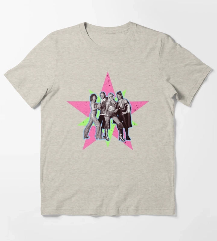ABBA Vintage VL10 T-Shirt Cream