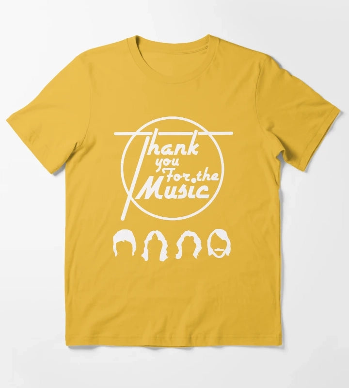 ABBA Vintage VL16 T-Shirt Yellow