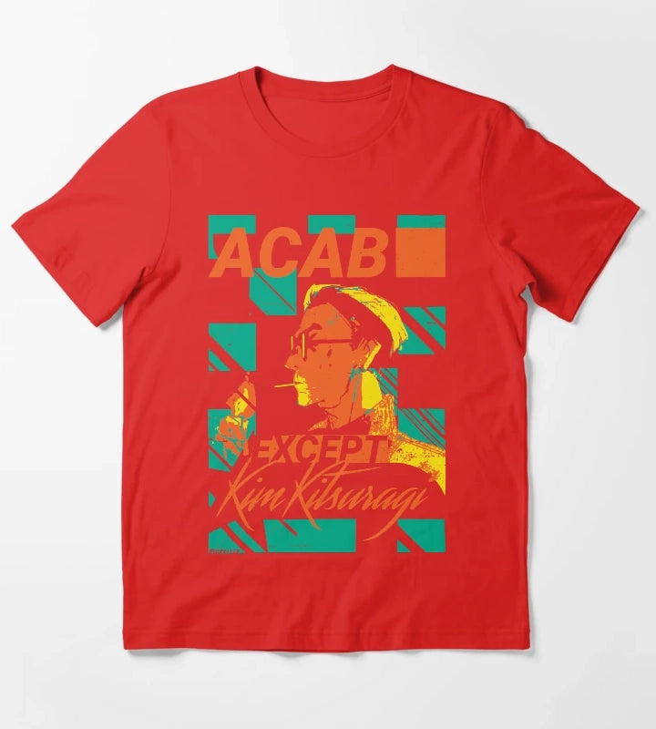 ACAB Except Kim kitsuragi T-Shirt Red