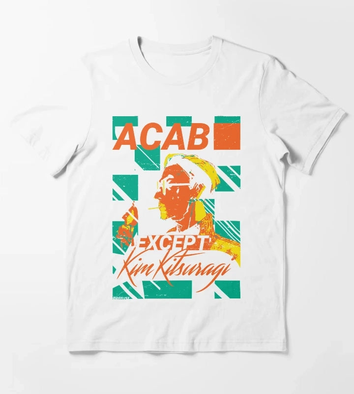 ACAB Except Kim kitsuragi T-Shirt White