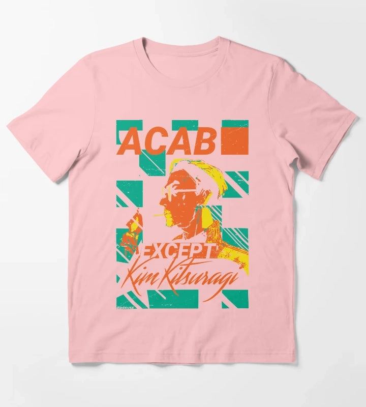 ACAB Except Kim kitsuragi T-Shirt Dark Grey