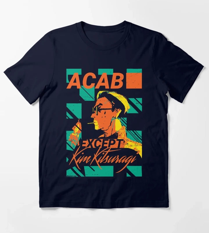 ACAB Except Kim kitsuragi T-Shirt Navy