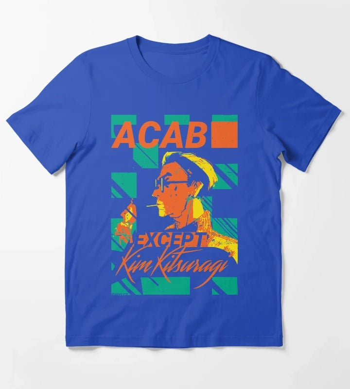 ACAB Except Kim kitsuragi T-Shirt Blue