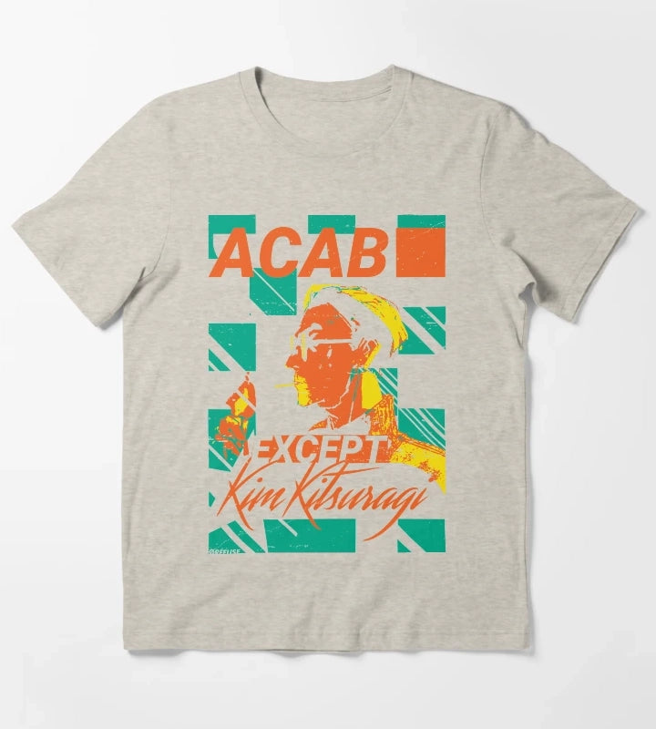 ACAB Except Kim kitsuragi T-Shirt Cream