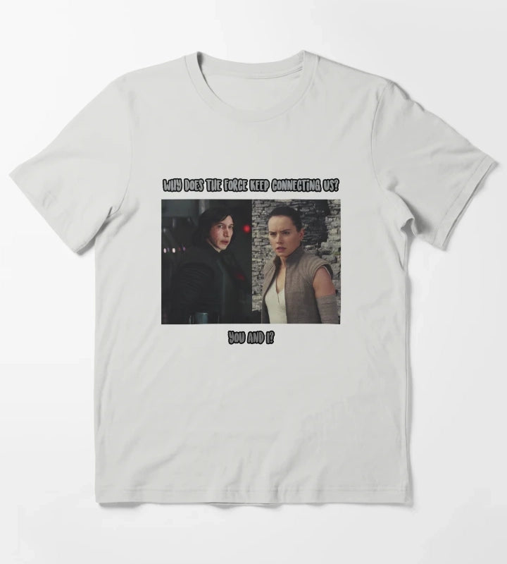 ADAM DRIVER Connecting Us REYLO T-Shirt Light Grey