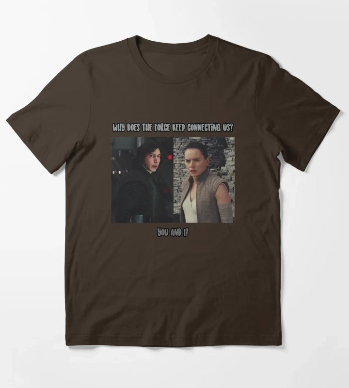 ADAM DRIVER Connecting Us REYLO T-Shirt Brown