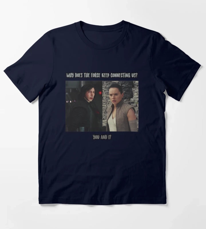 ADAM DRIVER Connecting Us REYLO T-Shirt Navy