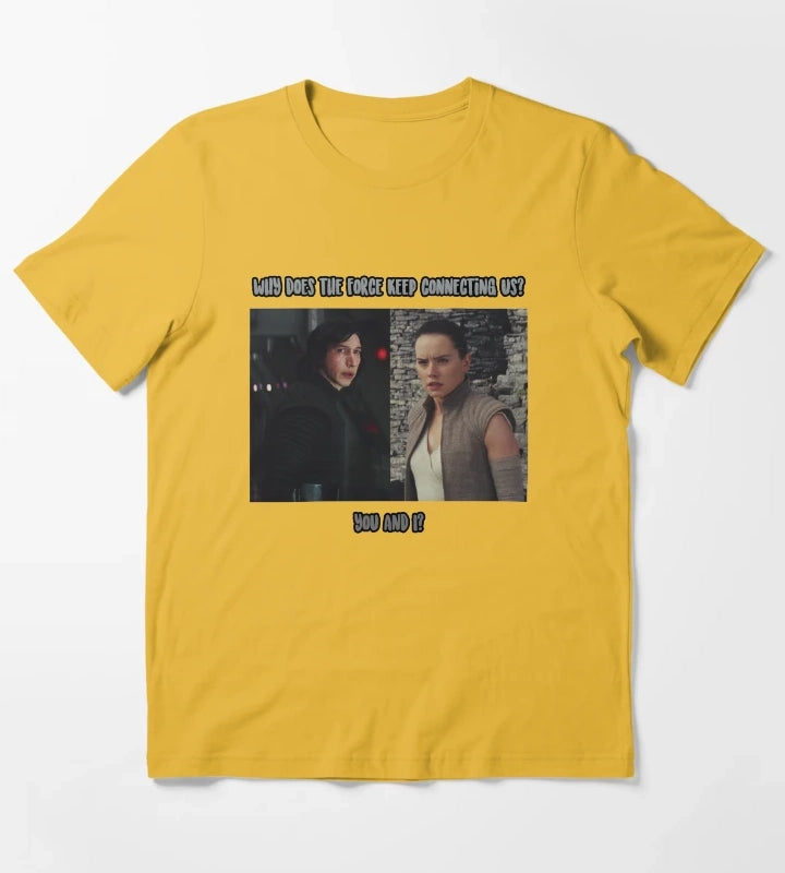 ADAM DRIVER Connecting Us REYLO T-Shirt Yellow