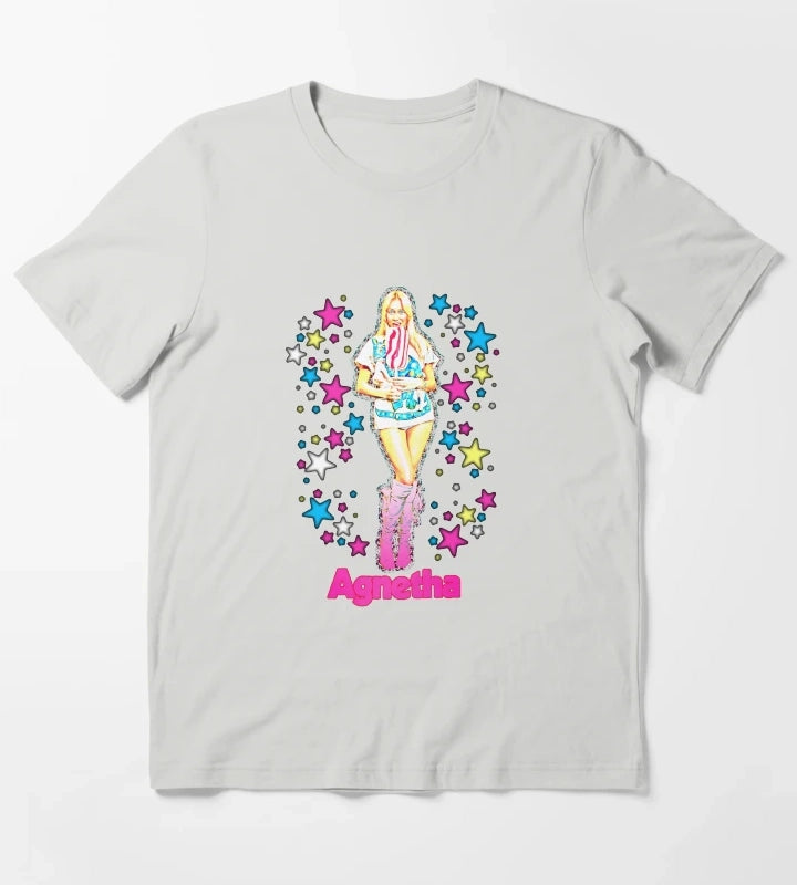 AGNETHA T-Shirt Light Grey