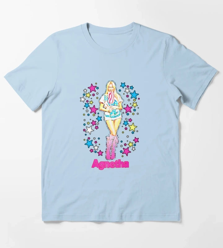 AGNETHA T-Shirt Sky Blue