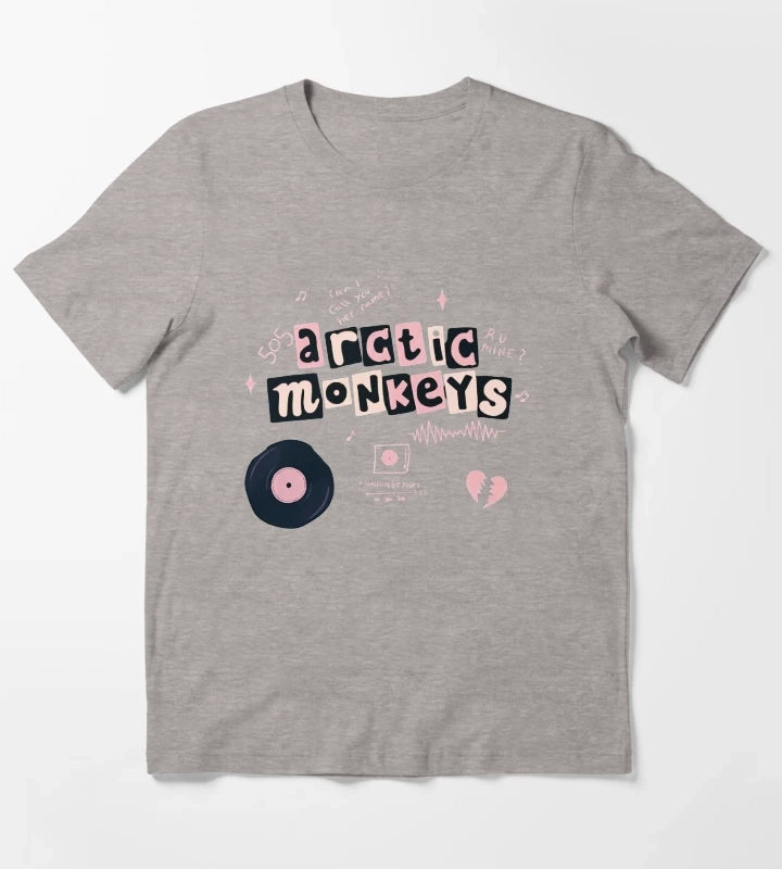 AM Collection T-Shirt Heather Grey