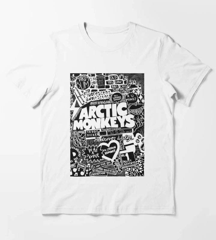 AM Typo T-Shirt White