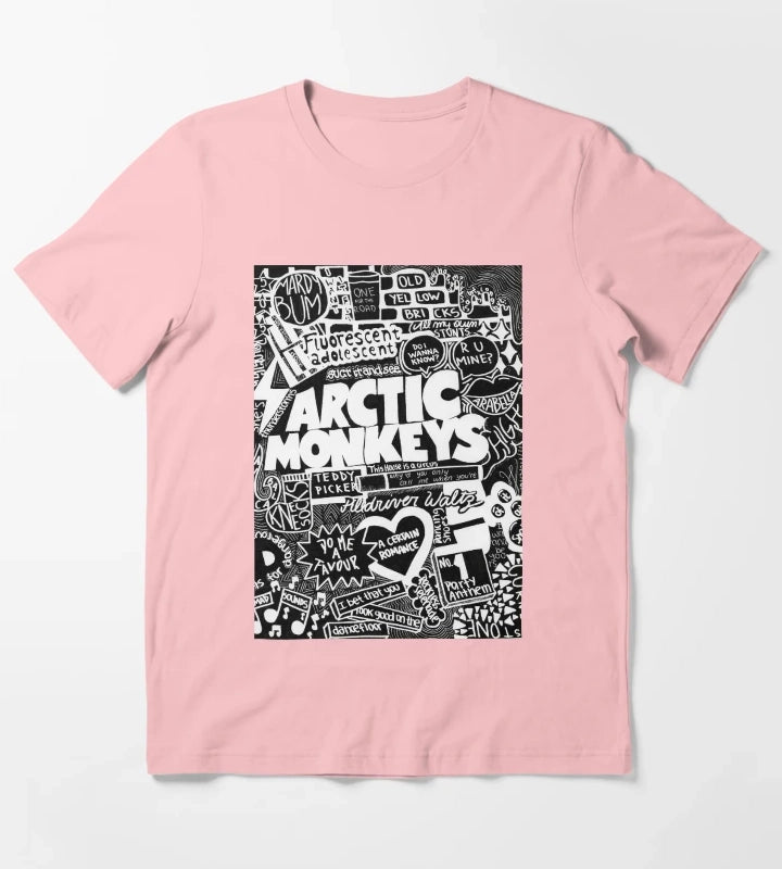 AM Typo T-Shirt Dark Grey