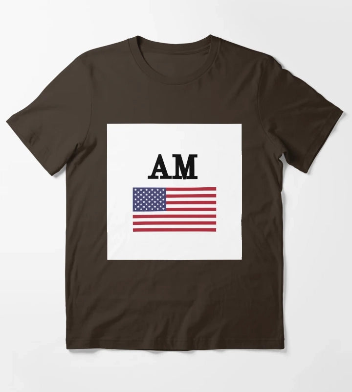 ARCTIC MONKEYS AM 2002 ALEX TURNER WHITE T-Shirt Brown