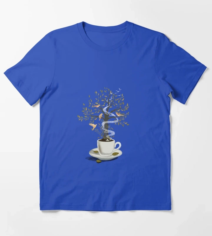 A Cup of Dreams T-Shirt Blue