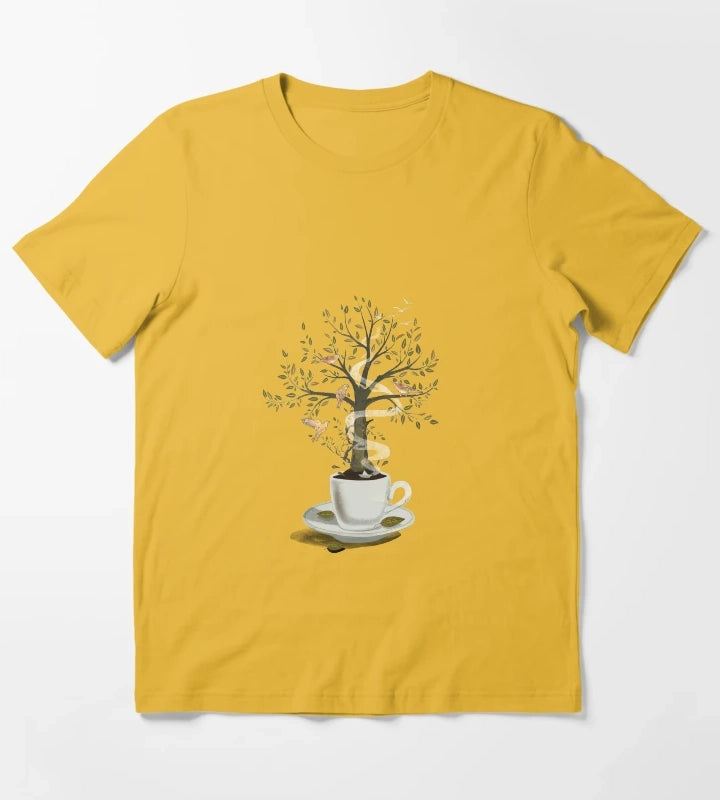 A Cup of Dreams T-Shirt Yellow