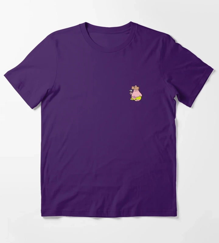 A Little Star Trying His Best Kawaii Patrick Aesthetic T-Shirt Purple