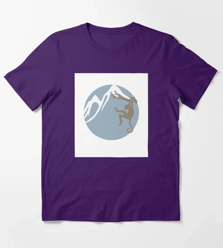 A Monkey in the ArcticAnimalPets T-Shirt Purple