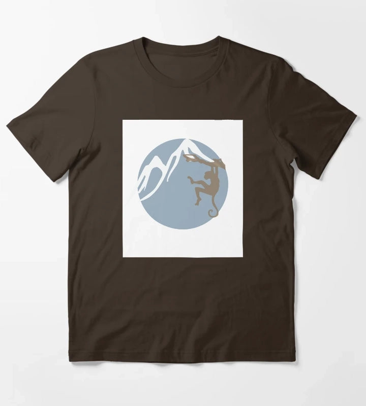 A Monkey in the ArcticAnimalPets T-Shirt Brown