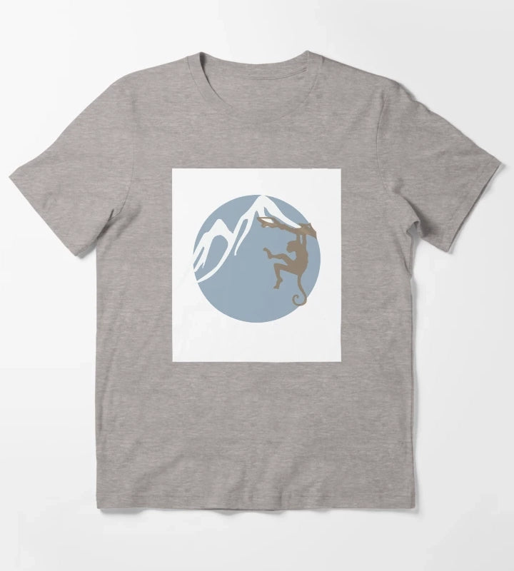 A Monkey in the ArcticAnimalPets T-Shirt Heather Grey