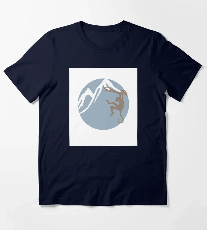 A Monkey in the ArcticAnimalPets T-Shirt Navy
