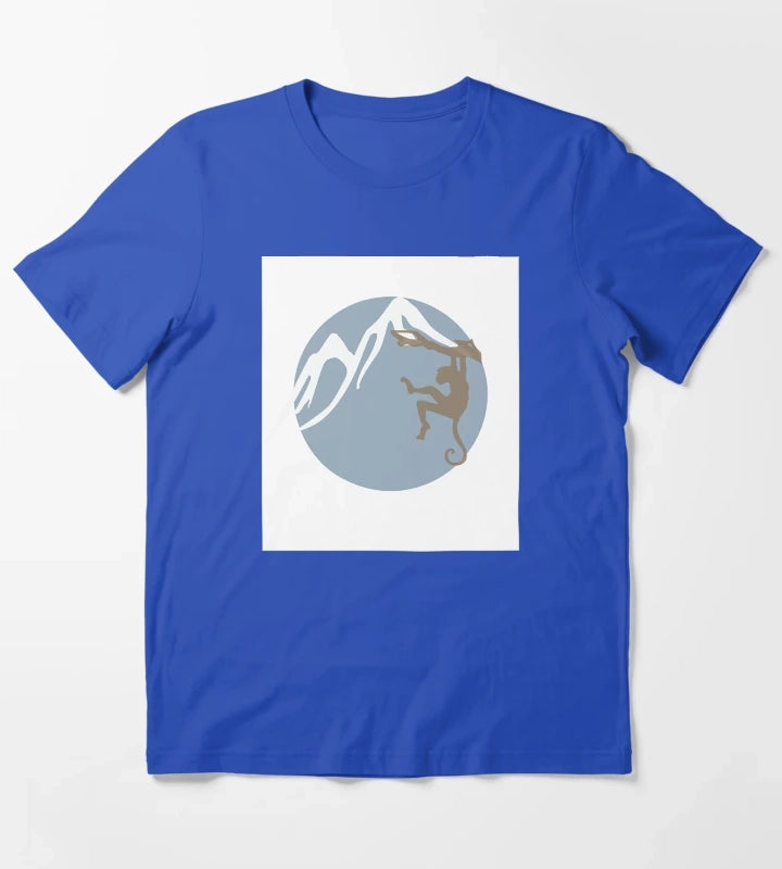 A Monkey in the ArcticAnimalPets T-Shirt Blue