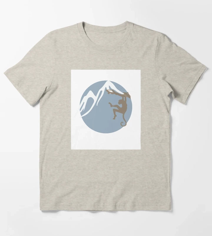 A Monkey in the ArcticAnimalPets T-Shirt Cream