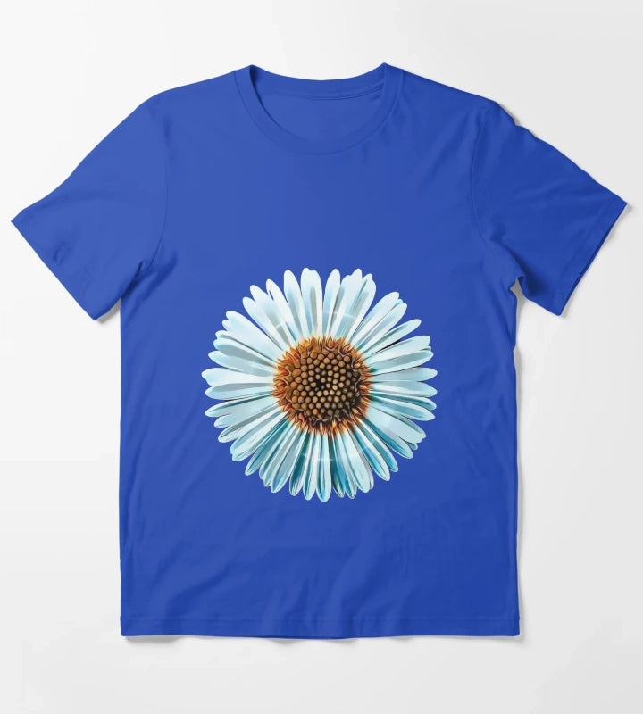 A Single Daisy T-Shirt Blue