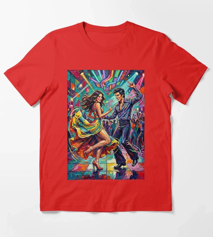 A couple dancing disco T-Shirt Red