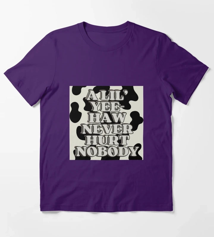 A lil Yee Haw T-Shirt Purple
