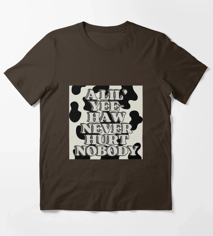 A lil Yee Haw T-Shirt Brown