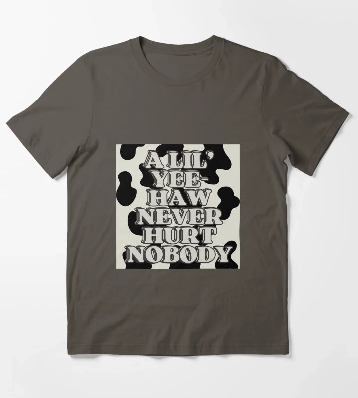 A lil Yee Haw T-Shirt Dark Grey