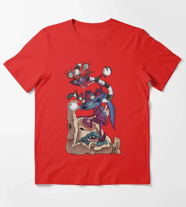 Aaahh Real Monsters T-Shirt Red