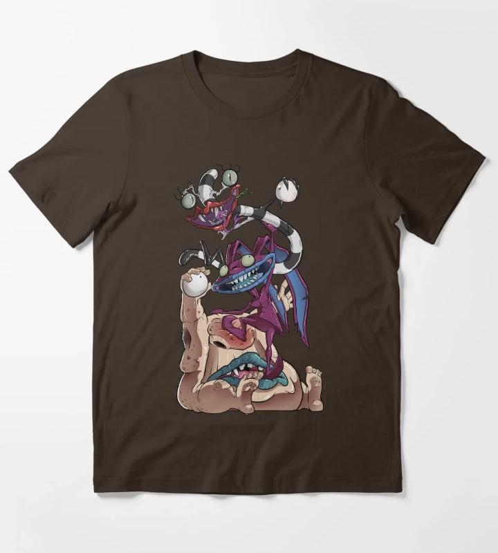 Aaahh Real Monsters T-Shirt Brown