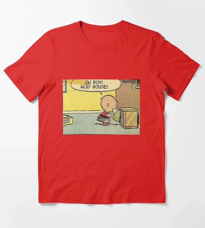 Acid House T-Shirt Red