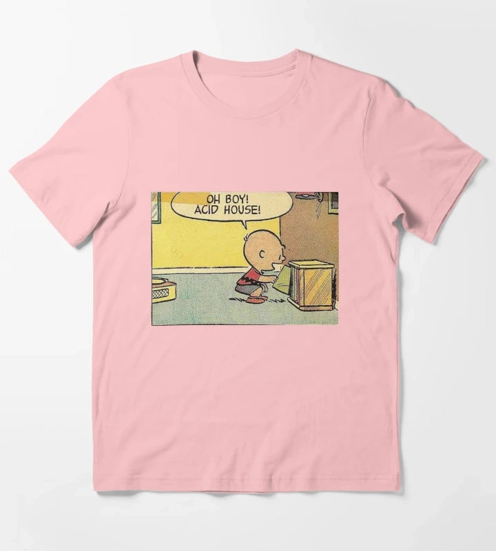 Acid House T-Shirt Dark Grey