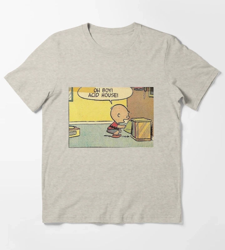 Acid House T-Shirt Cream