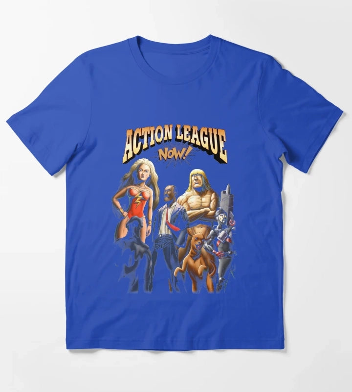 Action League Now T-Shirt Blue