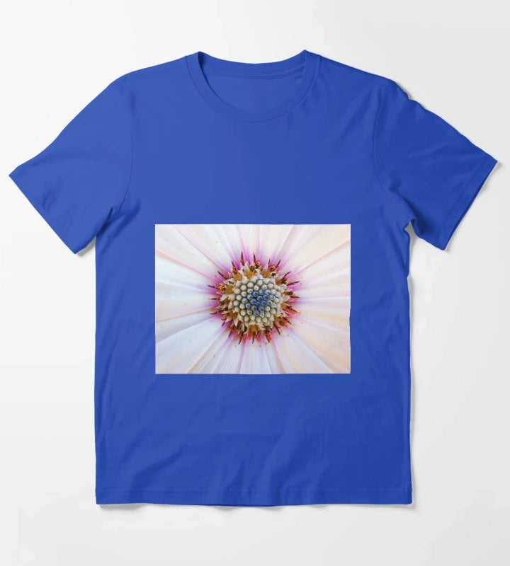 African daisy T-Shirt Blue