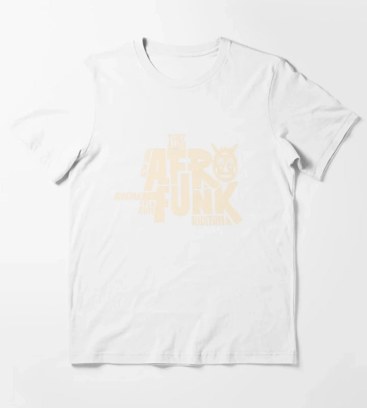 Afro Funk Music T-Shirt White
