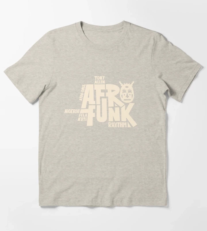 Afro Funk Music T-Shirt Cream