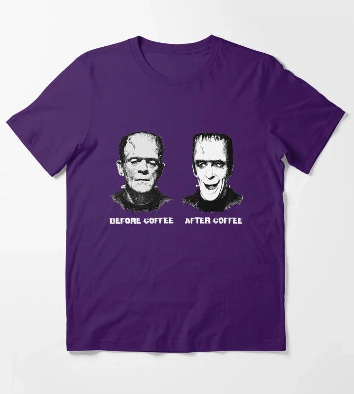 After Coffee T-Shirt Purple