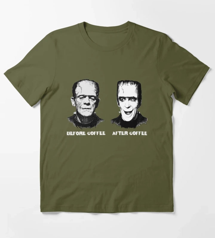 After Coffee T-Shirt Olive Green