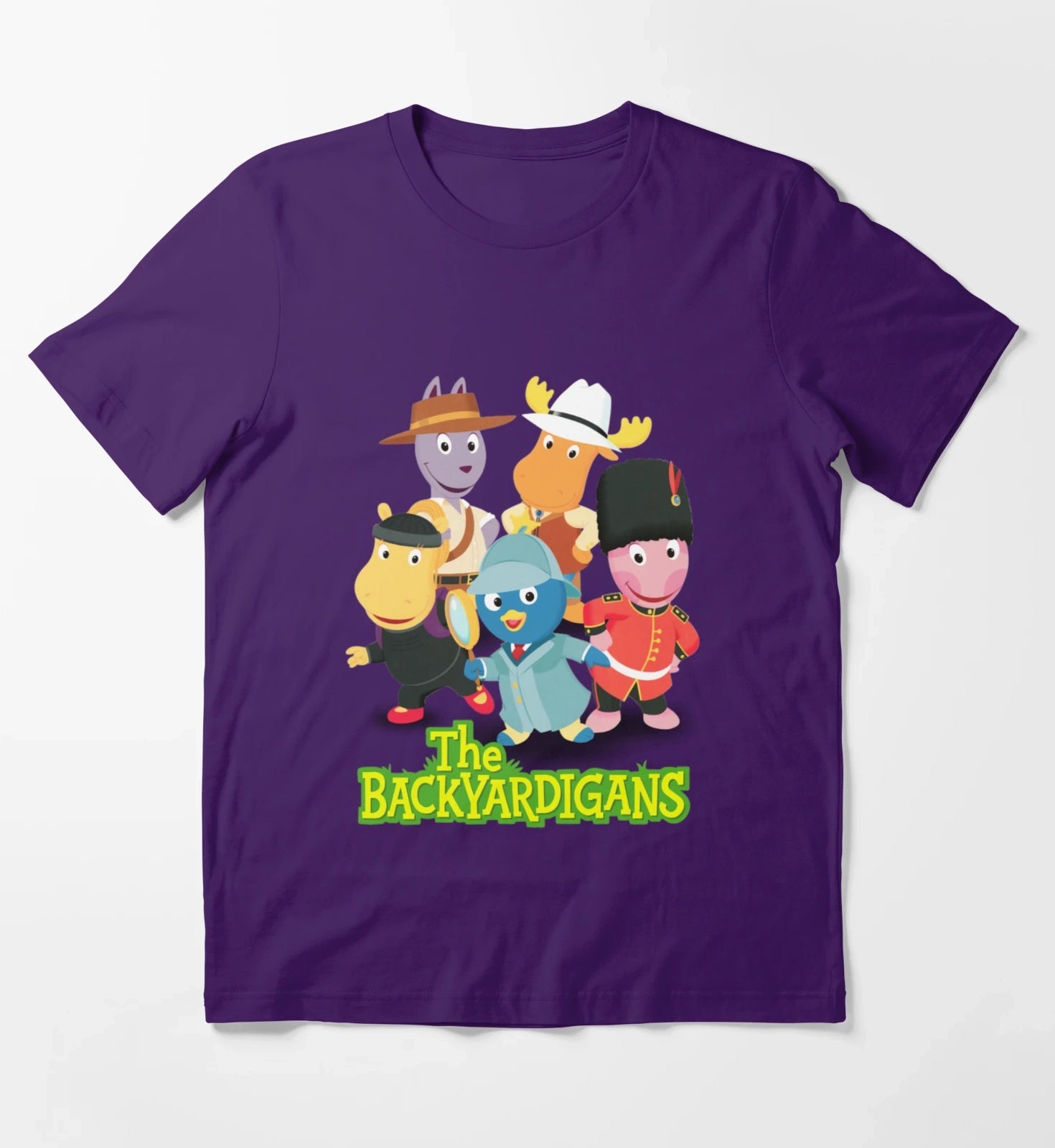 After that its all learned the backyardigans T-Shirt Purple