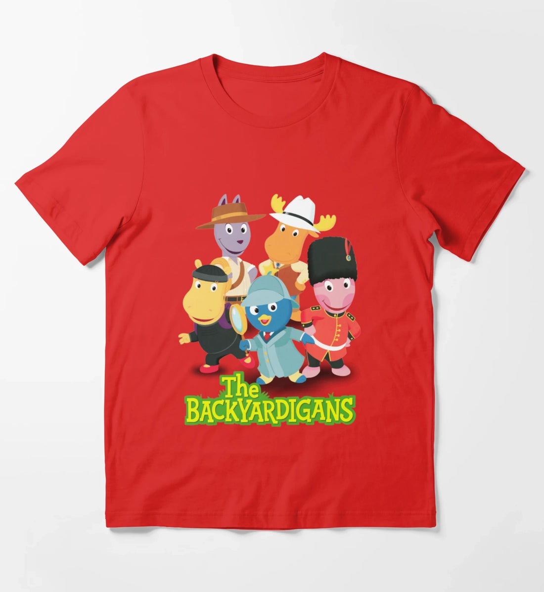 After that its all learned the backyardigans T-Shirt Red