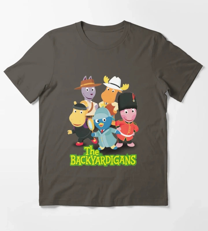 After that its all learned the backyardigans T-Shirt Dark Grey