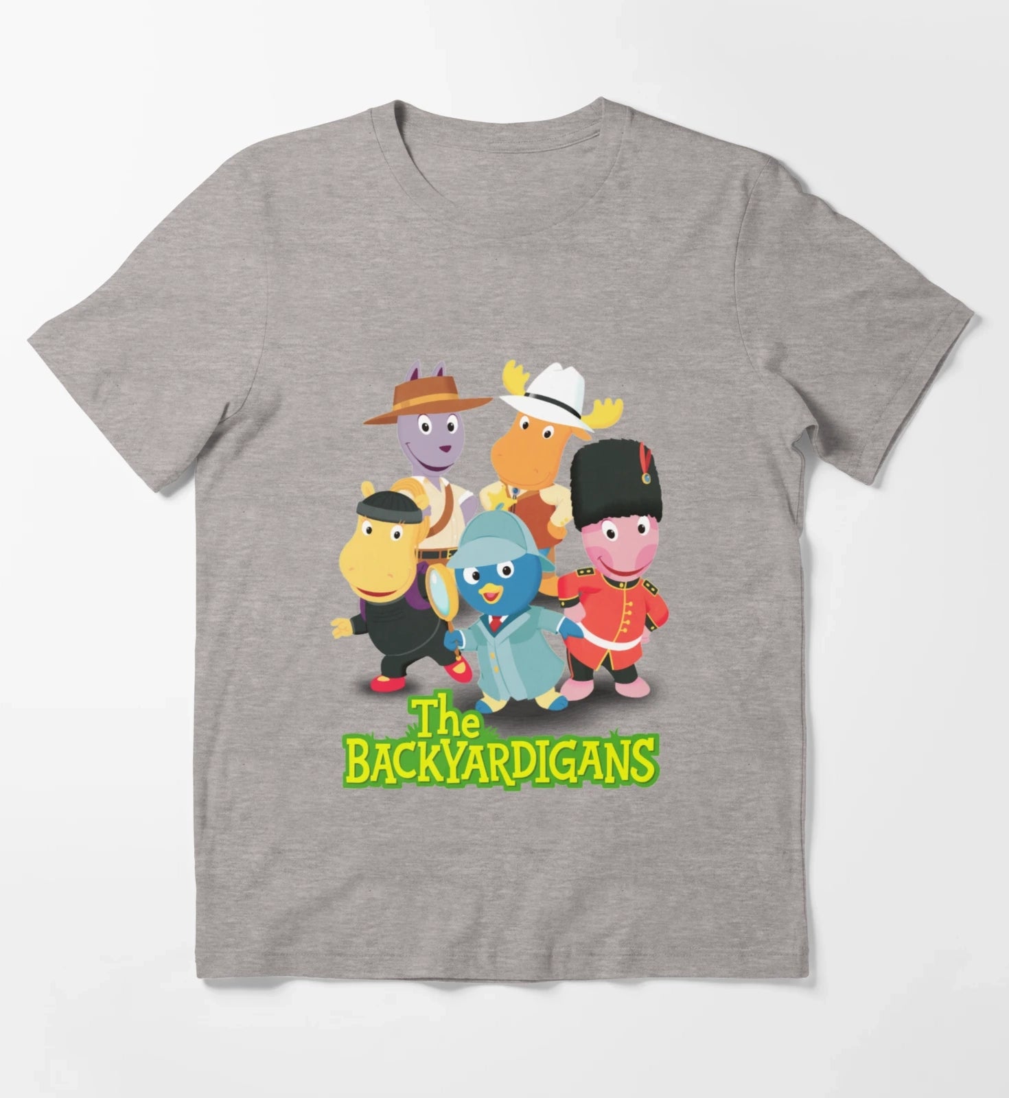 After that its all learned the backyardigans T-Shirt Heather Grey