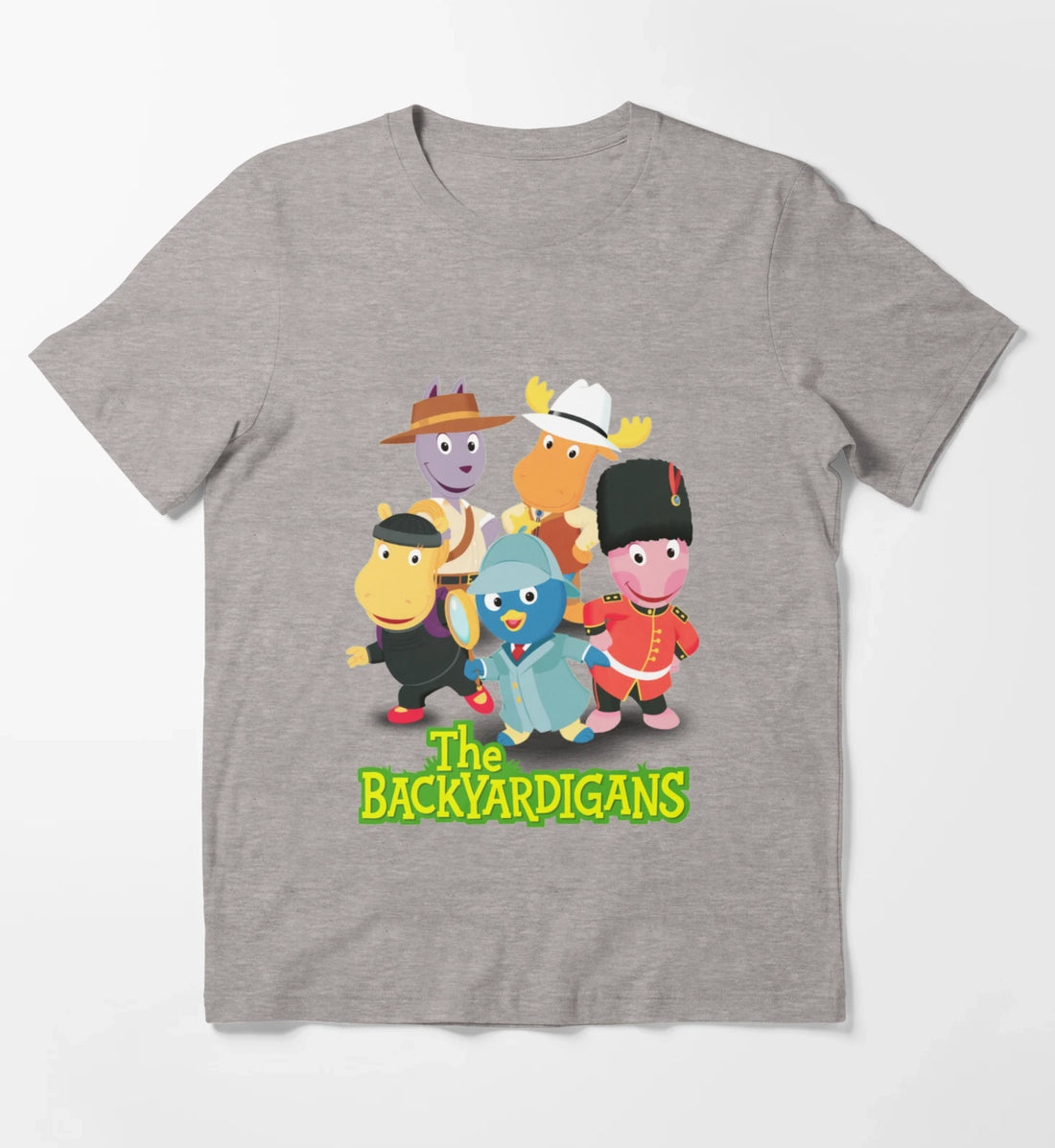 After that its all learned the backyardigans T-Shirt Heather Grey