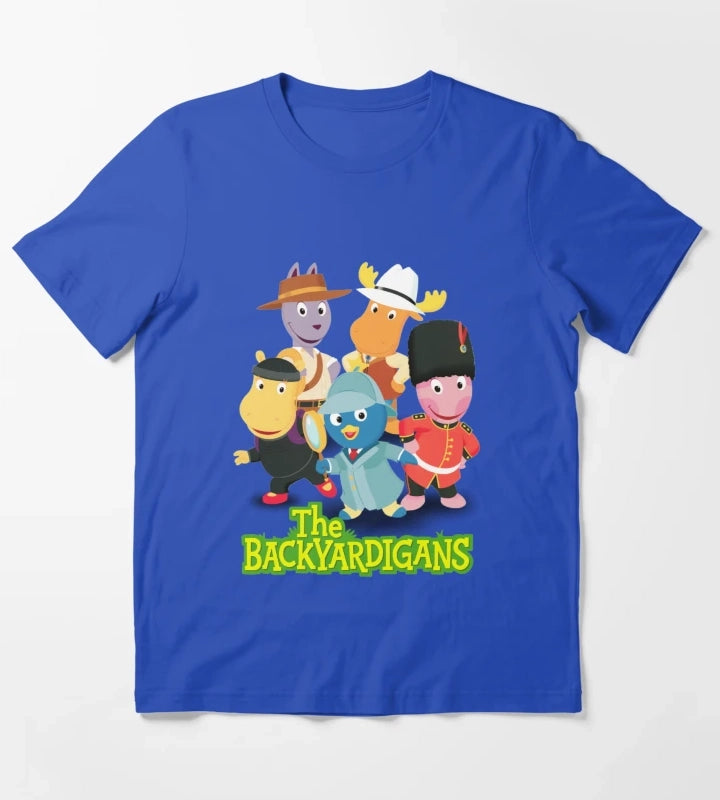 After that its all learned the backyardigans T-Shirt Blue
